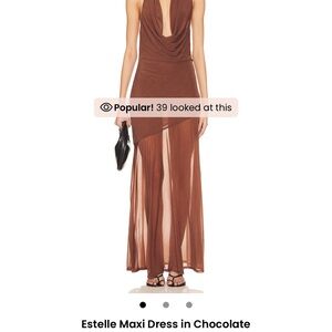 Estelle Chocolate Maxi Dress
